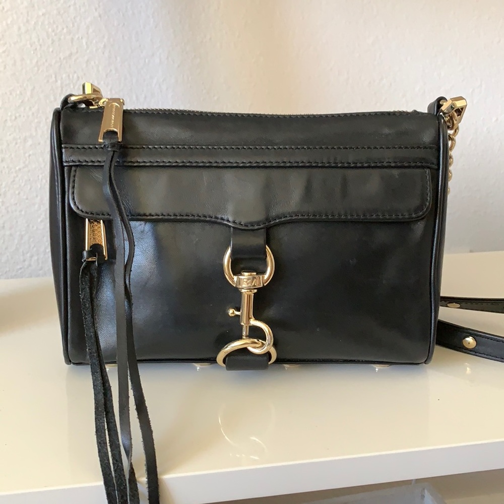 Rebecca Minkoff Mini MAC Crossbody - Black